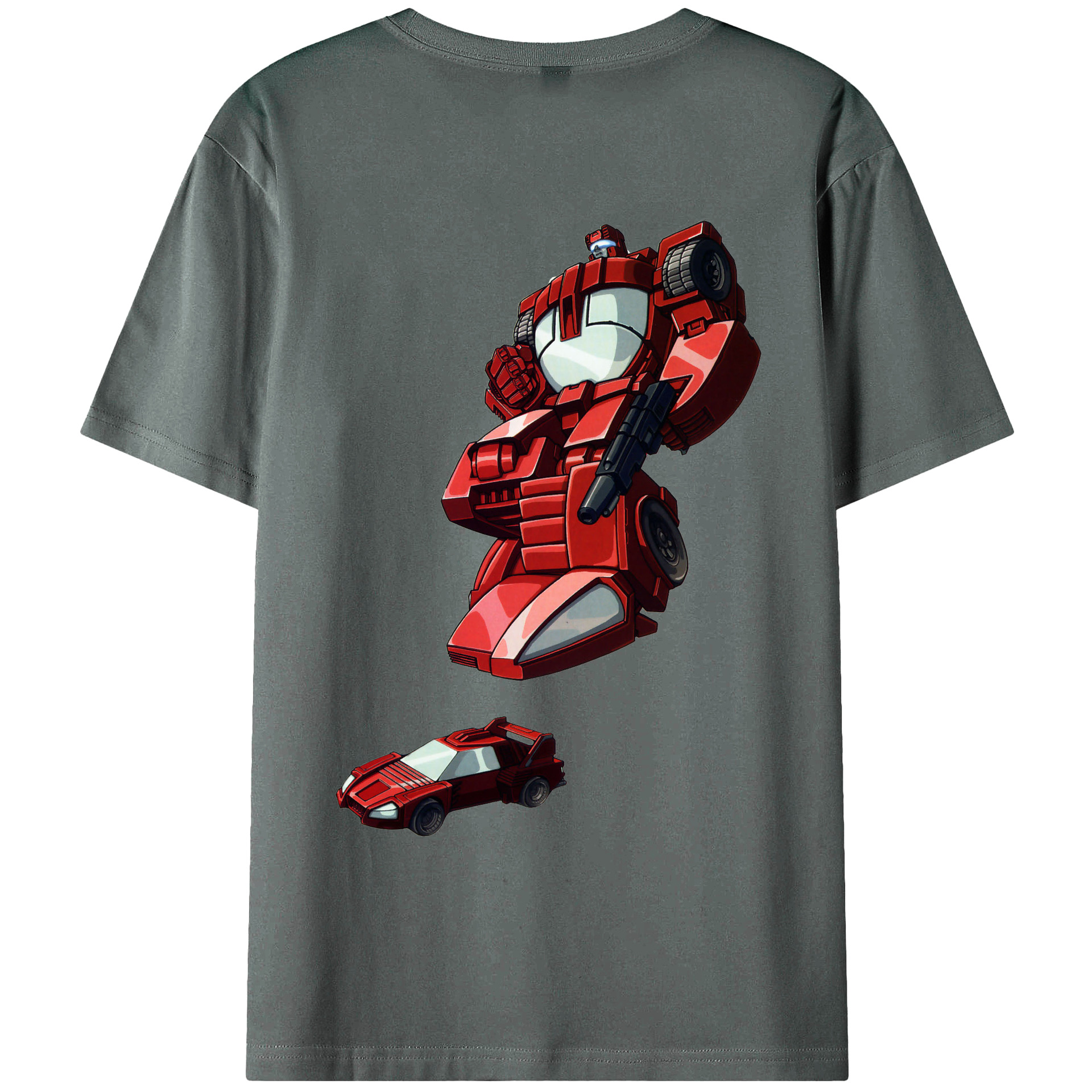 （画像用）  綿100％ メンズ半袖Tシャツ（バックプリント） 通気性
